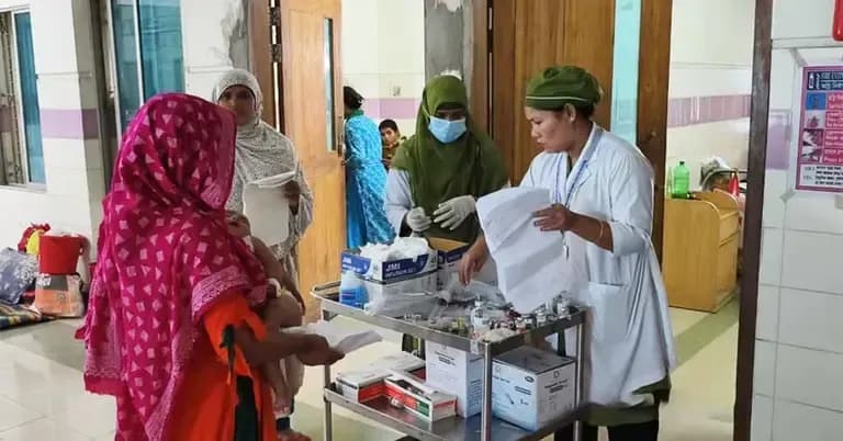 হাম কেড়ে নিলো আরও ৭ শিশুর প্রাণ