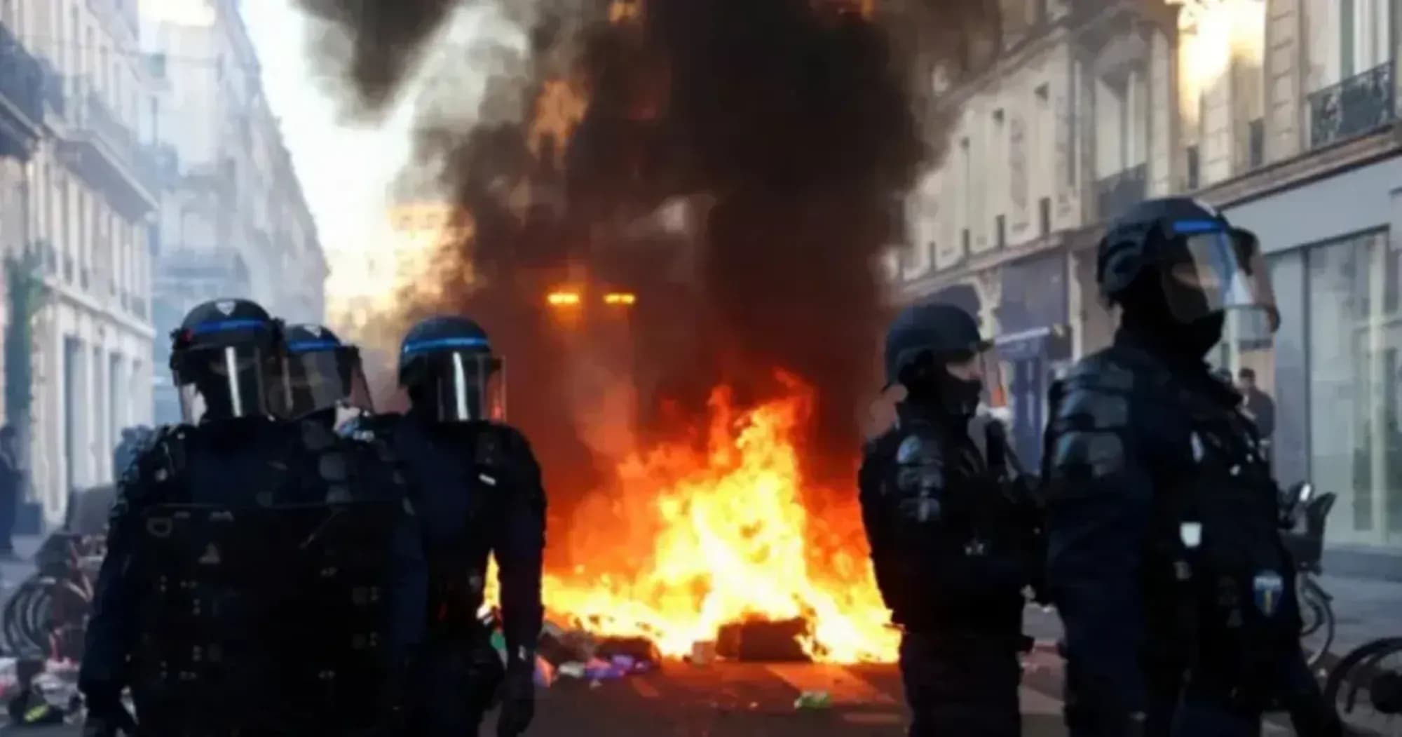 বিক্ষোভ মোকাবিলায় দেশজুড়ে ৭০ হাজার পুলিশ মোতায়েন করলো ফ্রান্স