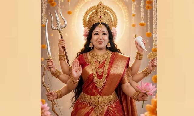দুর্গার সাজে রুমিন ফারহানা, ফেসবুক পোস্টে যা বললেন