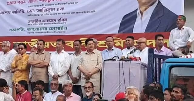 চাঁদাবাজির সঙ্গে বিএনপি জড়িত নয়: নজরুল ইসলাম খান