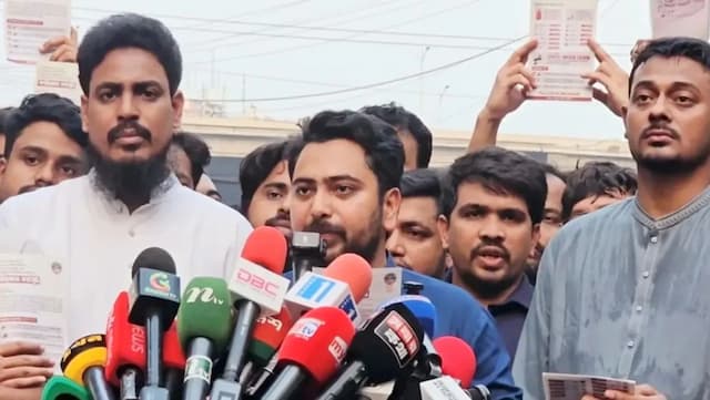 স্বরাষ্ট্রমন্ত্রী ও বিদ্যুৎ মন্ত্রীর পদত্যাগ দাবি নাহিদ ইসলামের
